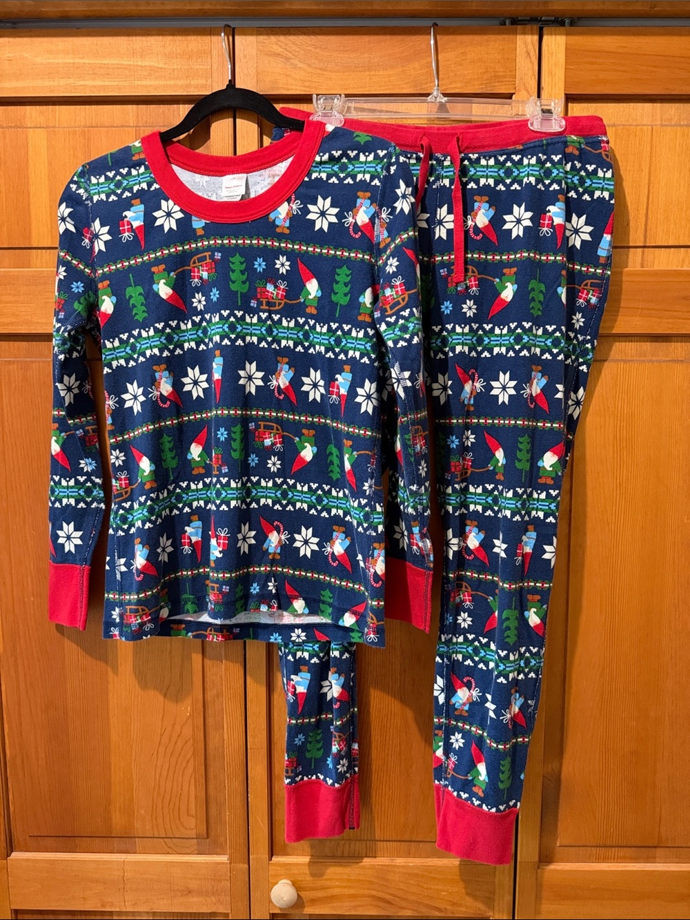 Hanna Andersson Gnome Sweet Gnome Long John Pajamas